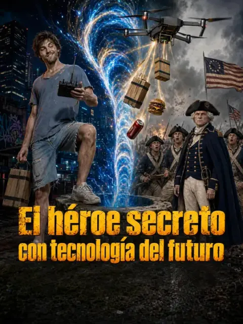 El héroe secreto con tecnología del futuro​