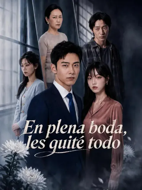 En plena boda, les quité todo