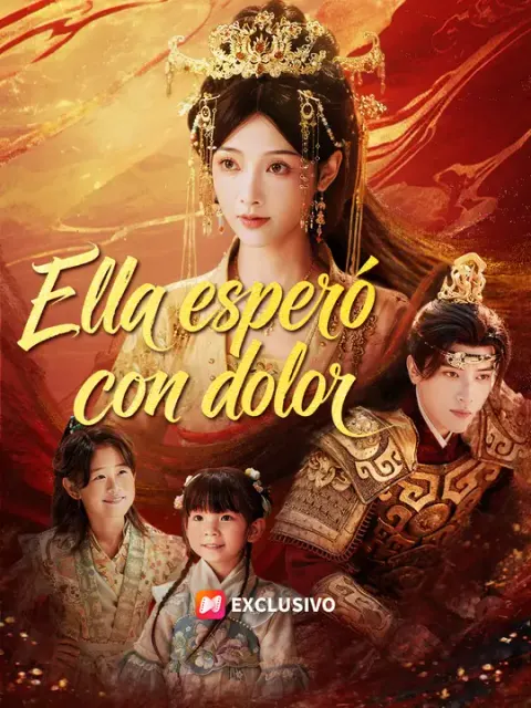 Ella esperó con dolor