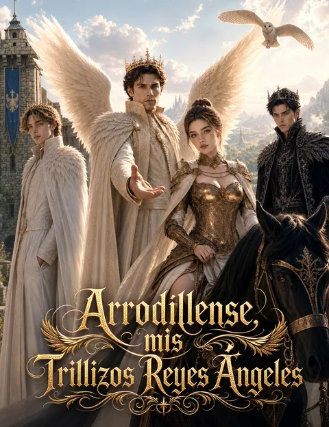Arrodíllense, mis Trillizos Reyes Ángeles